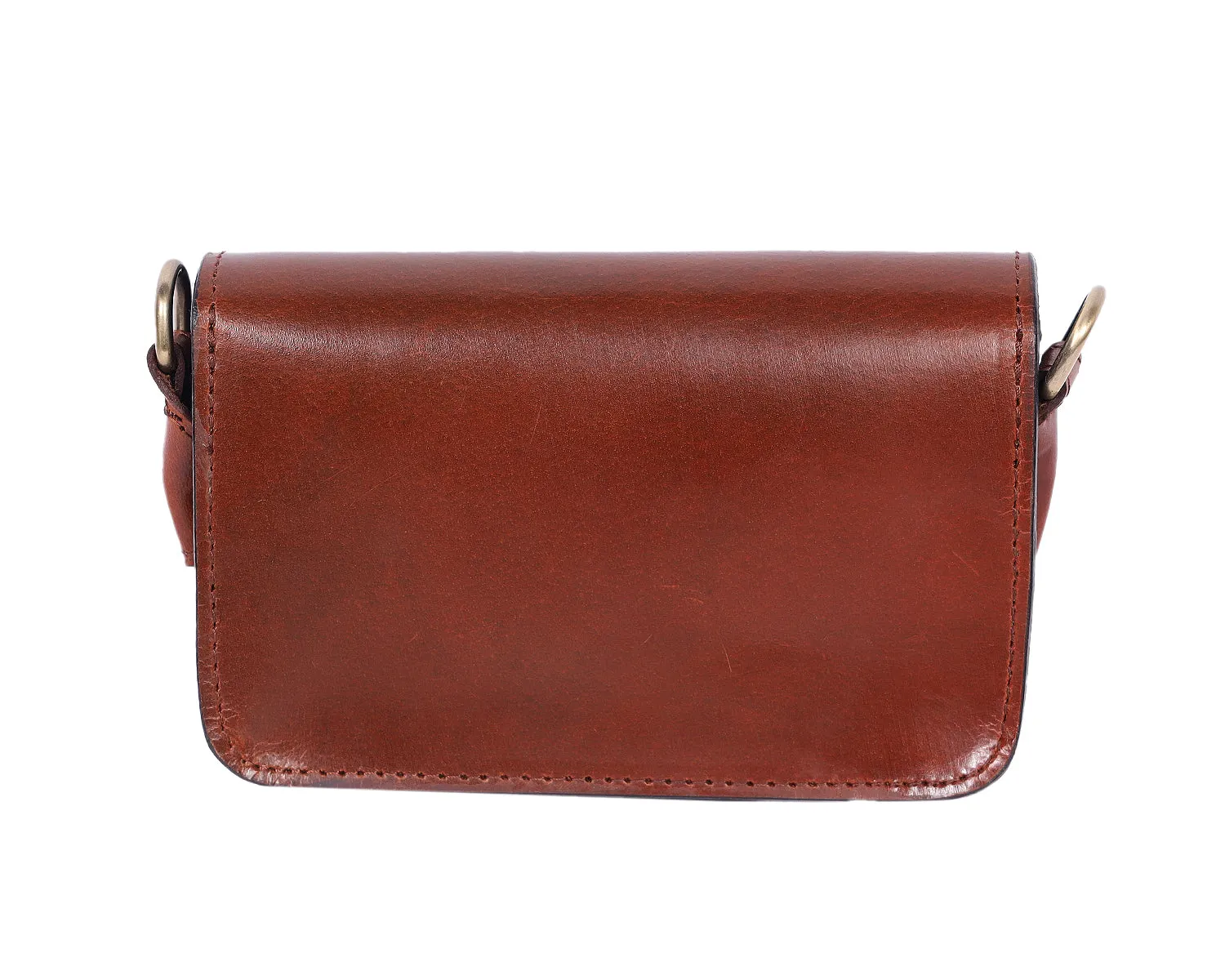 Elegance Redefined: Brown Leather Clutch - Your Timeless Fashion Accessory. Art: BG-1462