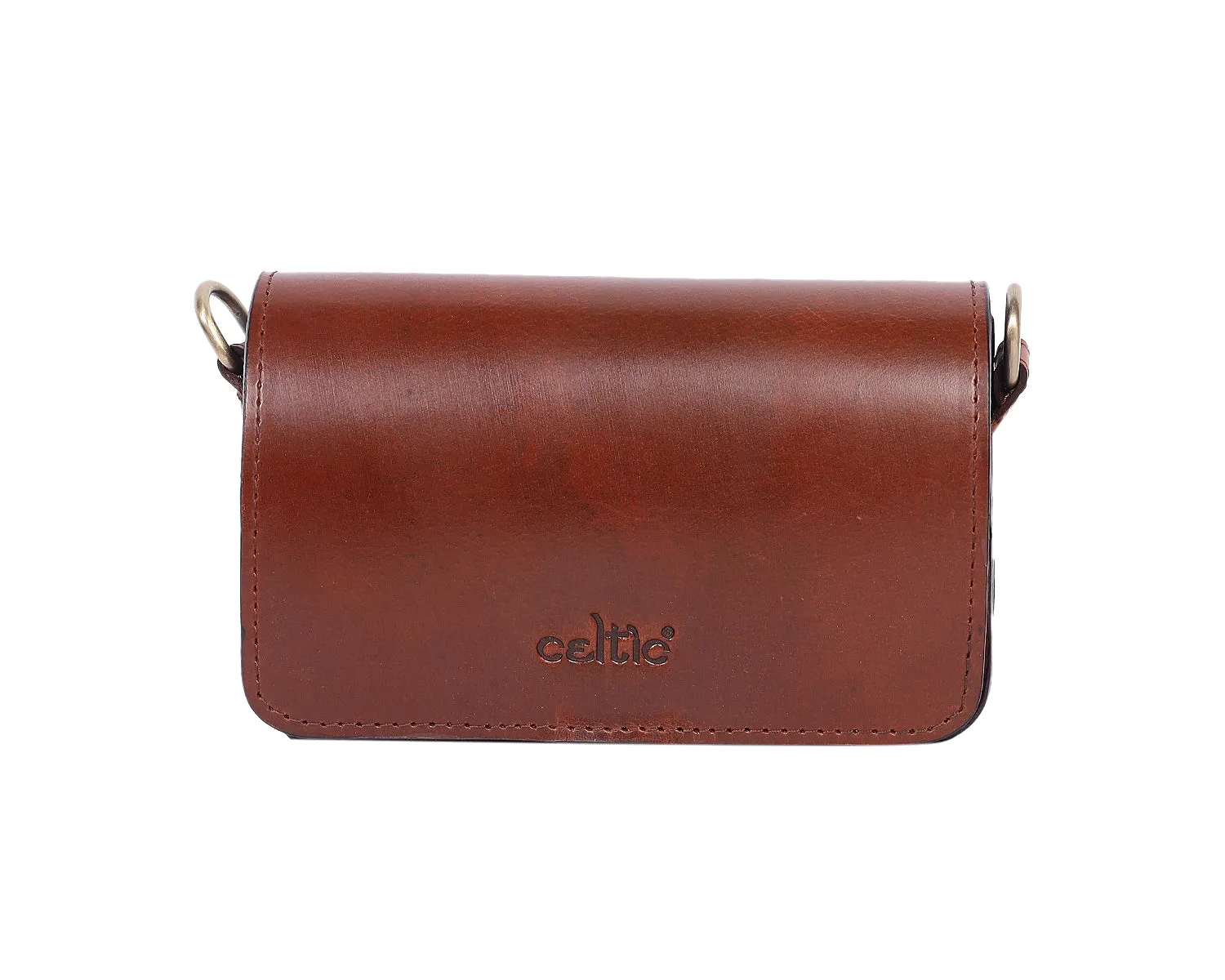 Elegance Redefined: Brown Leather Clutch - Your Timeless Fashion Accessory. Art: BG-1462