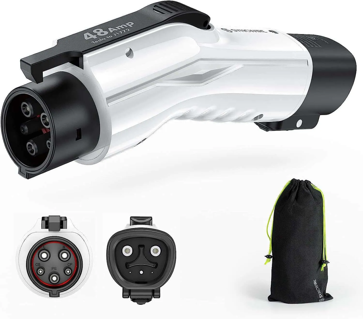 EV Charging Adapter (Tesla to J1772), 48A/250V AC