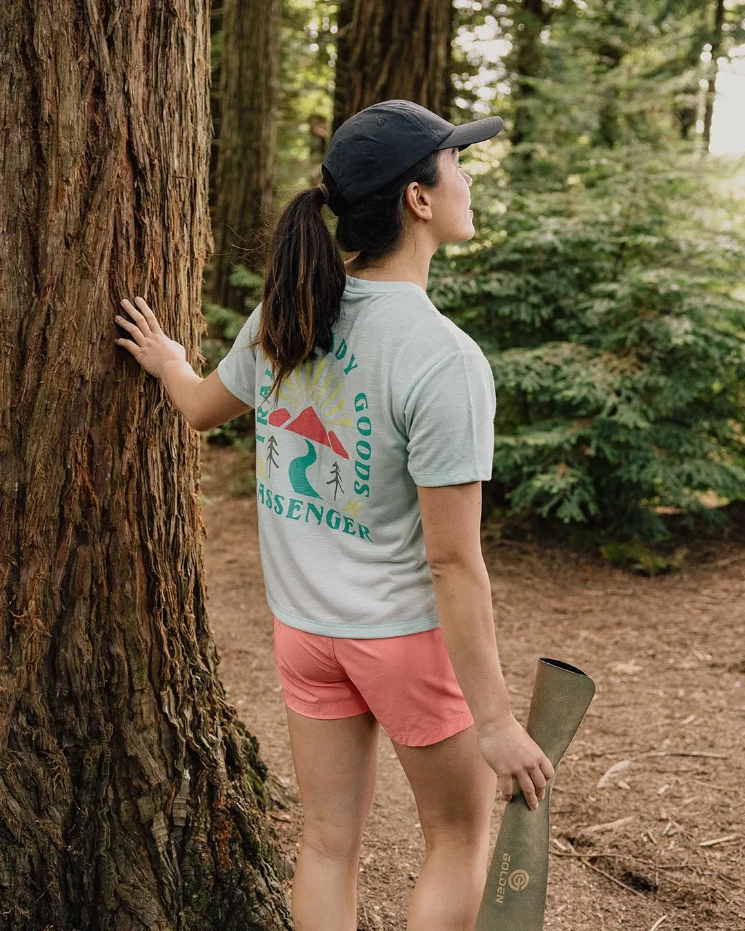 Exhale Active Recycled T-Shirt - Mint Green