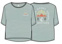 Exhale Active Recycled T-Shirt - Mint Green