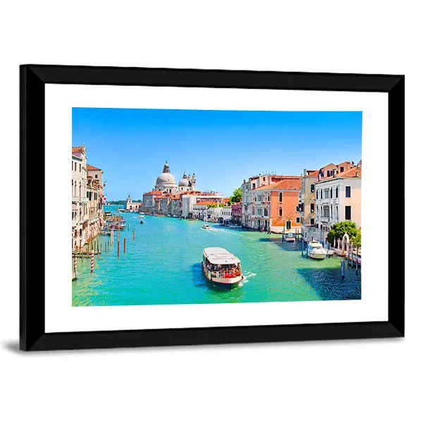 Famous Canal Grande Canvas Wall Art
