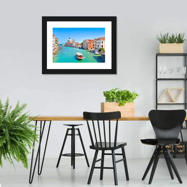 Famous Canal Grande Canvas Wall Art