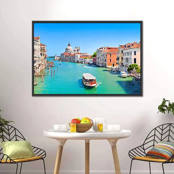 Famous Canal Grande Canvas Wall Art