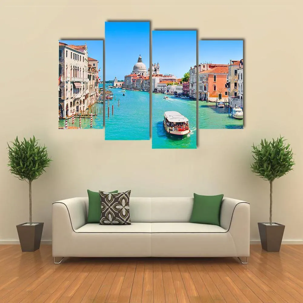 Famous Canal Grande Canvas Wall Art
