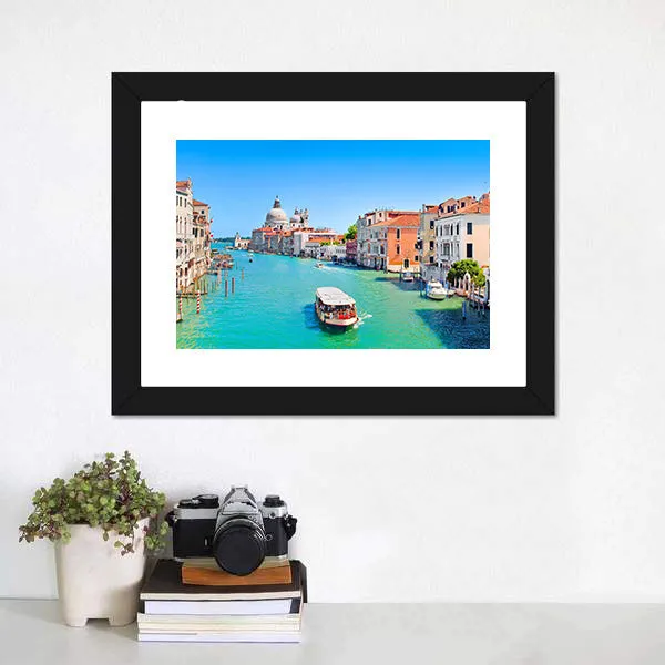 Famous Canal Grande Canvas Wall Art
