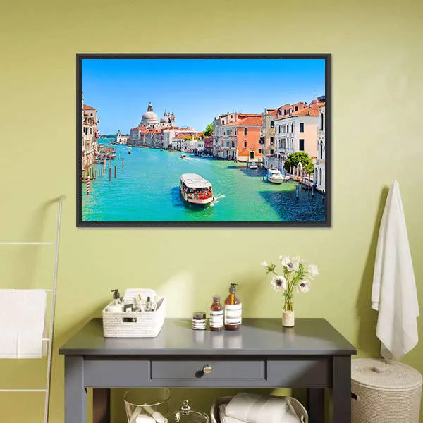 Famous Canal Grande Canvas Wall Art