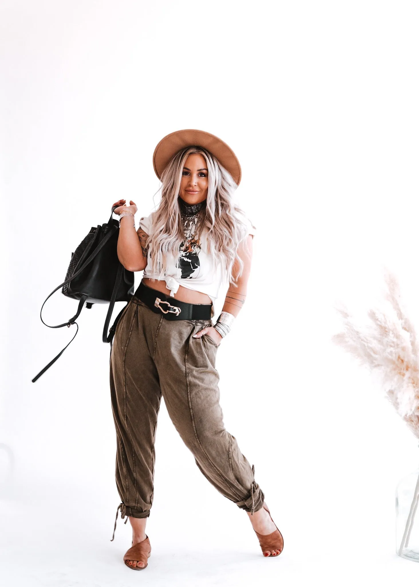 FORCES OF NATURE SIDE SLIT TEE