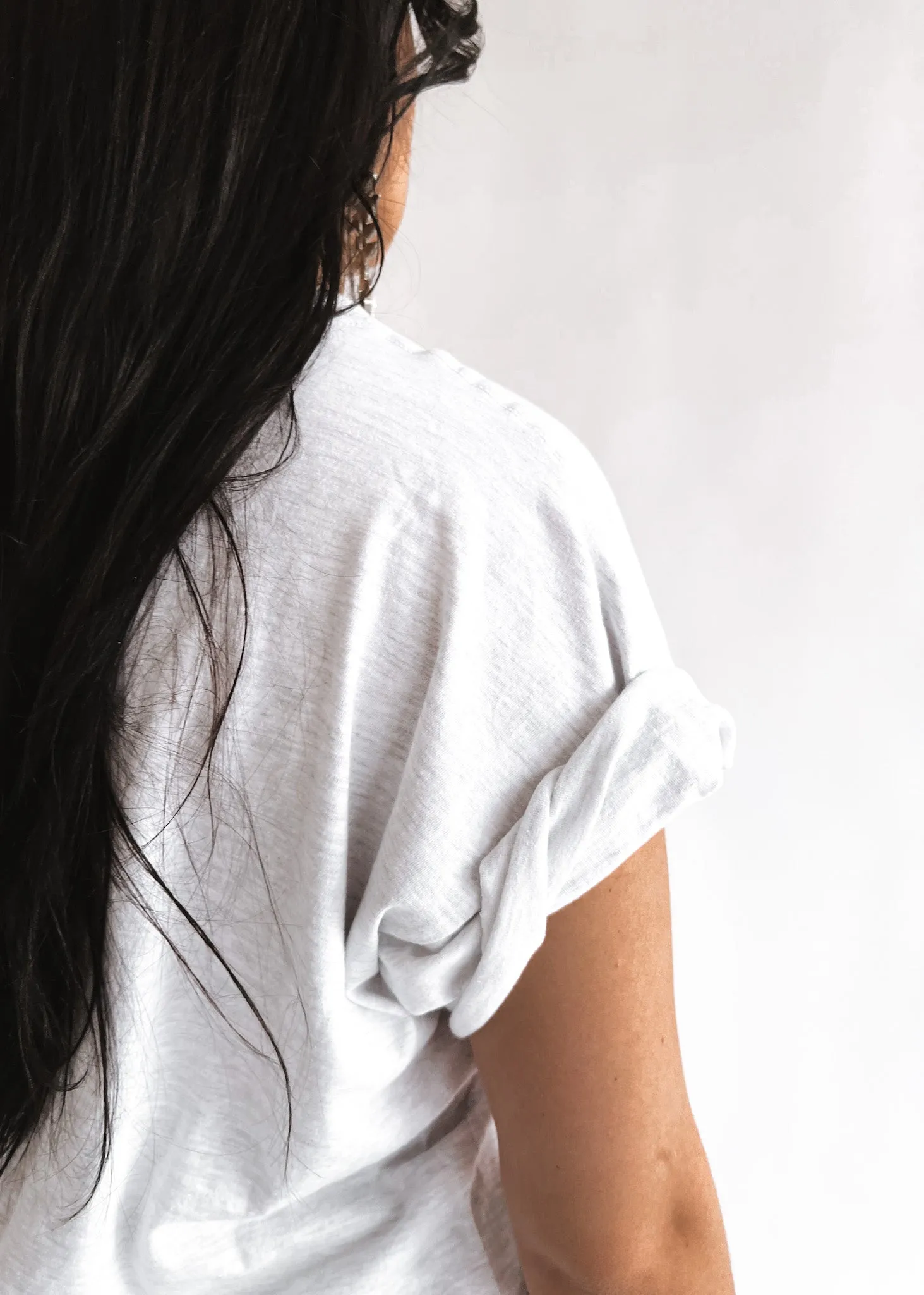 FREEDOM CALLS SIDE SLIT TEE