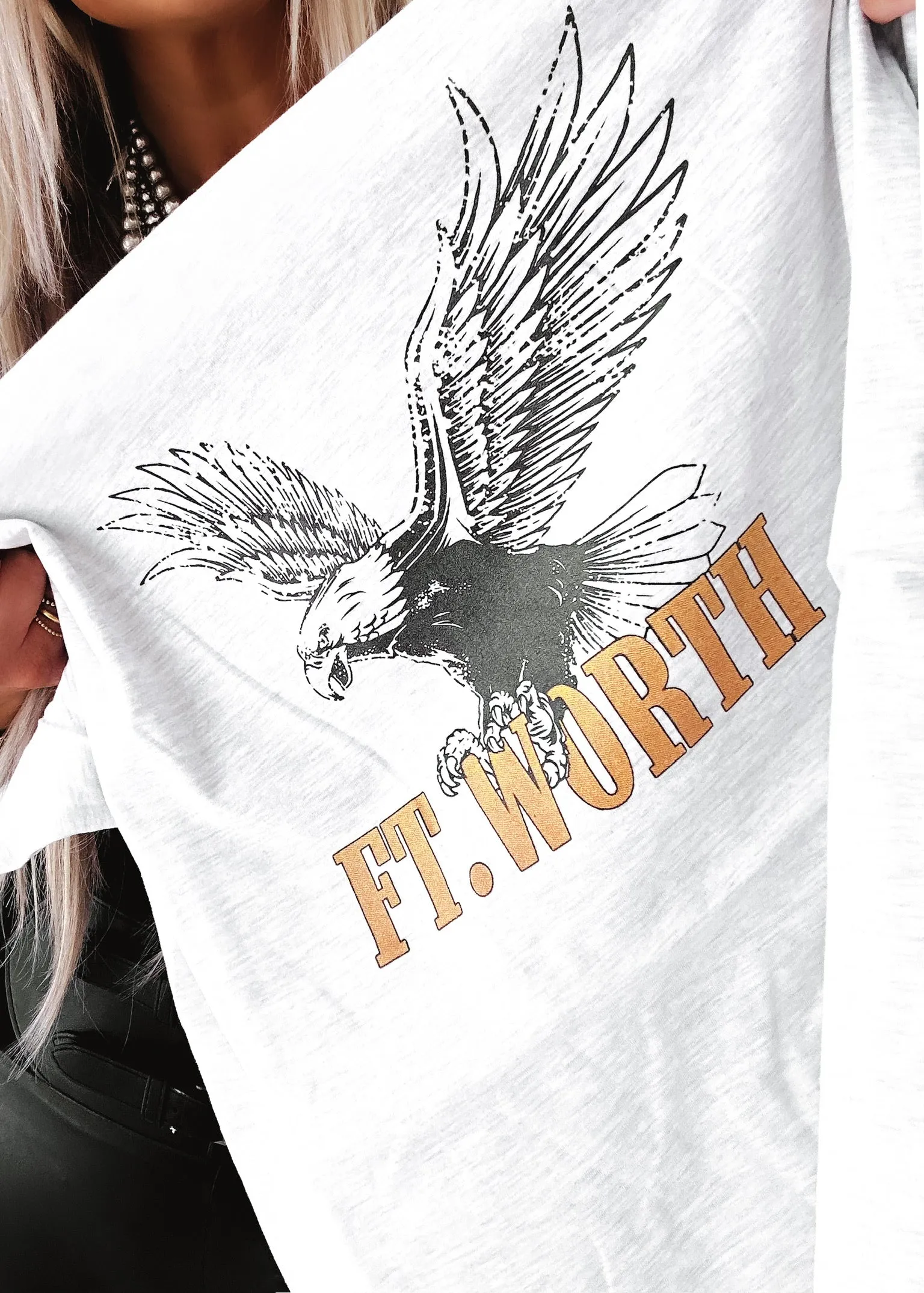 FT. WORTH SIDE SLIT TEE