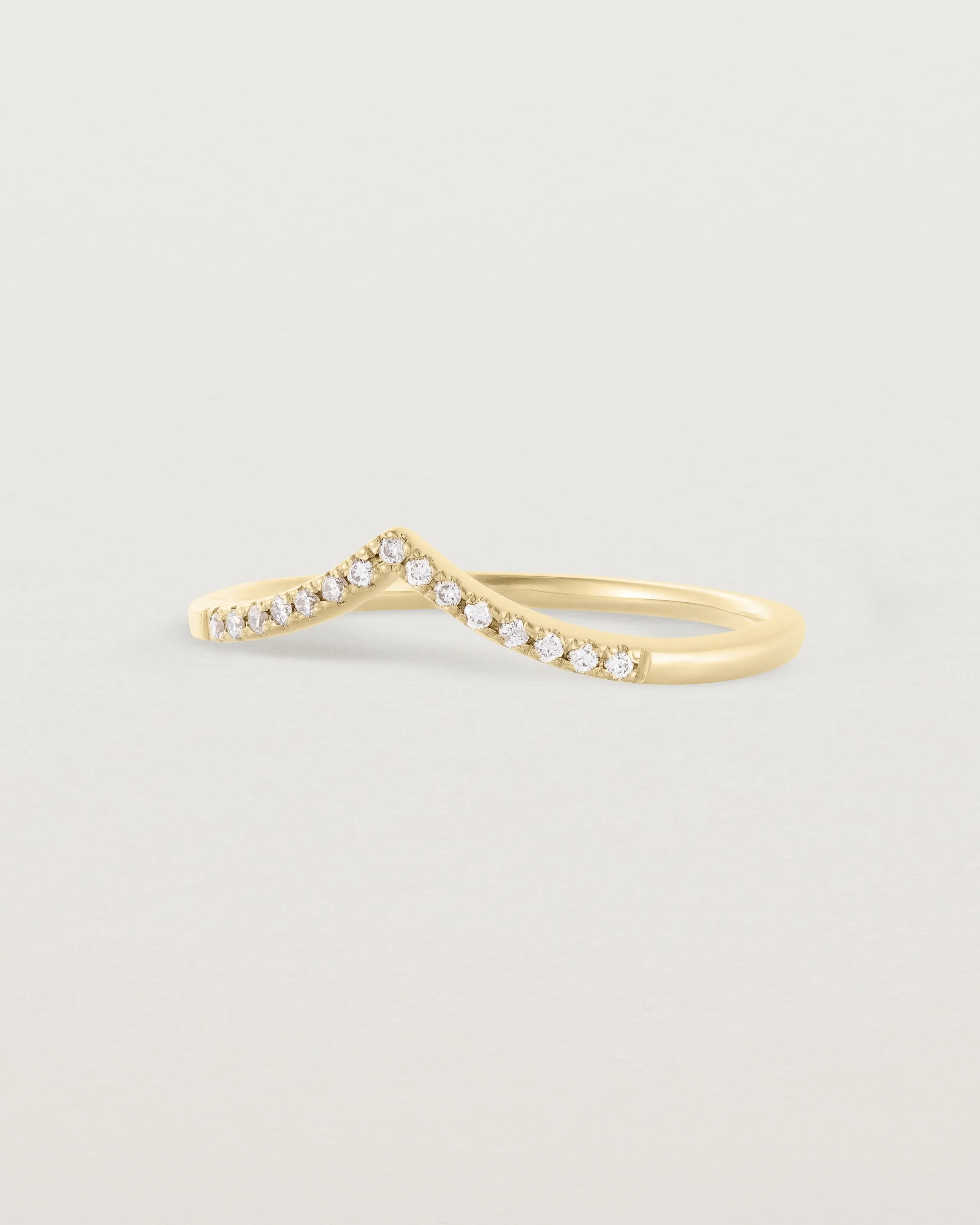 Gentle Point Ring | White Diamonds