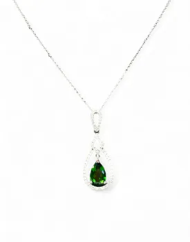 GREEN EMERALD NECKLACE