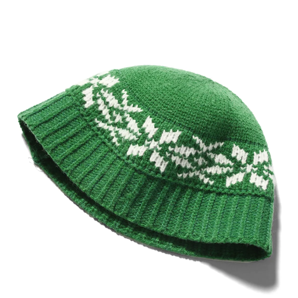 HOMEGAME - KNIT HAT GREEN