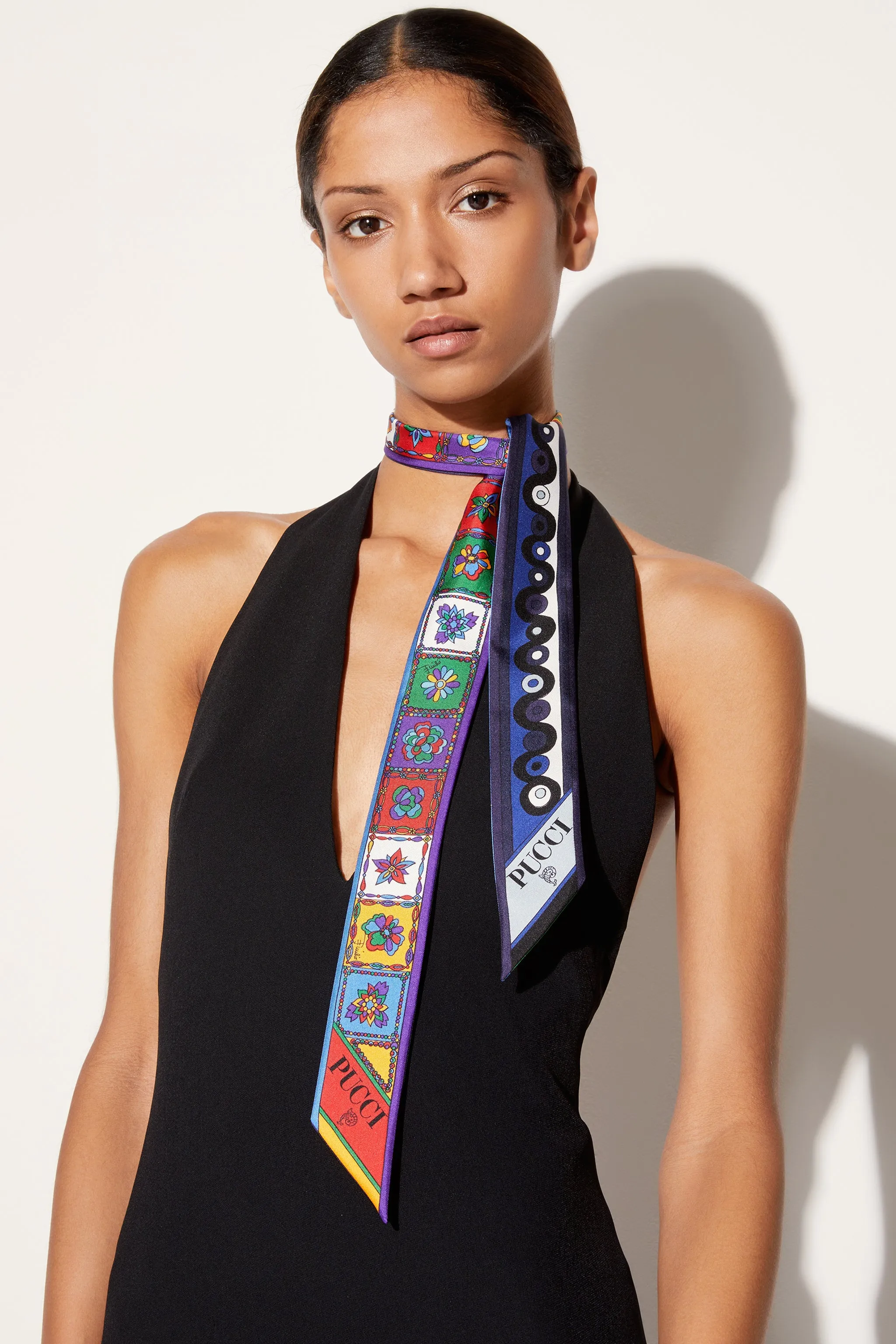 Iride And Festa-Print Silk-Twill Scarf