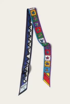 Iride And Festa-Print Silk-Twill Scarf