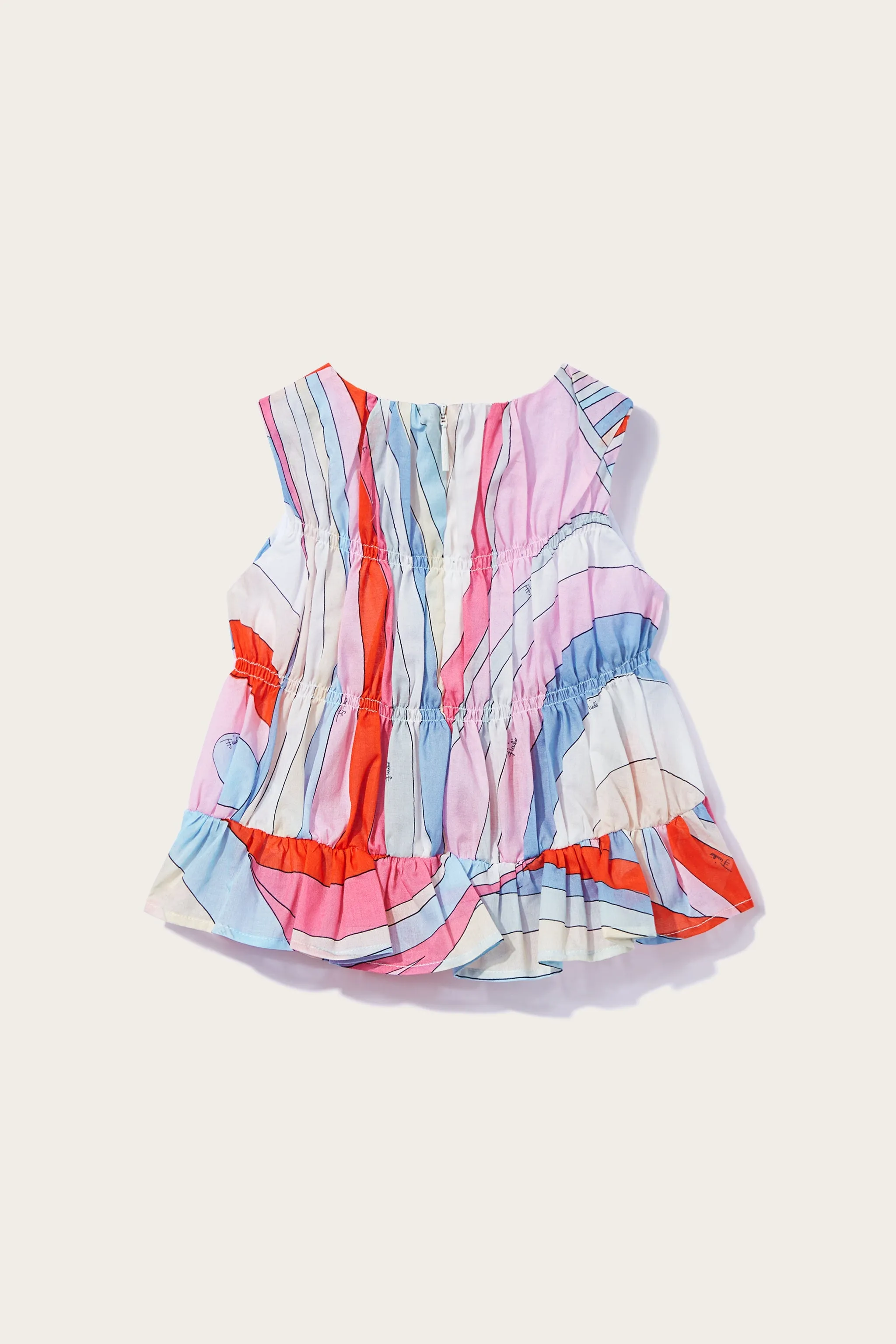 Iride-Print Dress