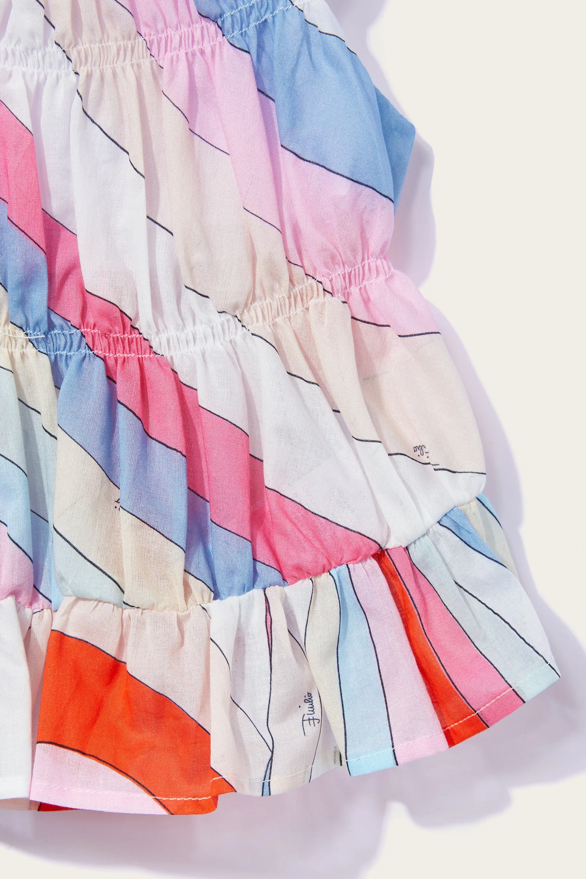 Iride-Print Dress