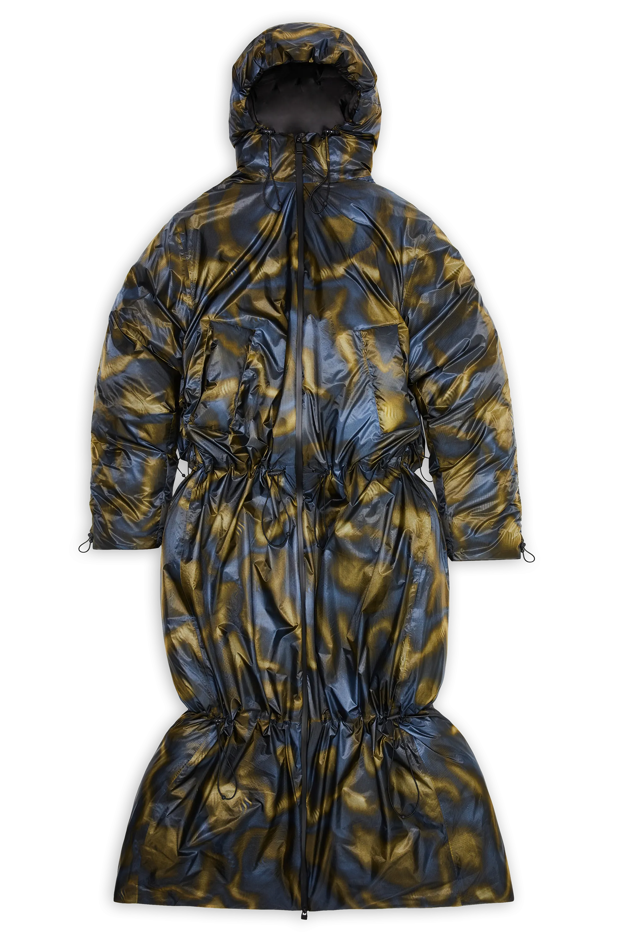 Sure, heres an optimized title with modifiers included:

Kevo Vision Ultra-Long Quilted Puffer Jacket

This title highlights the key features and adds an appealing descriptor to attract customers.