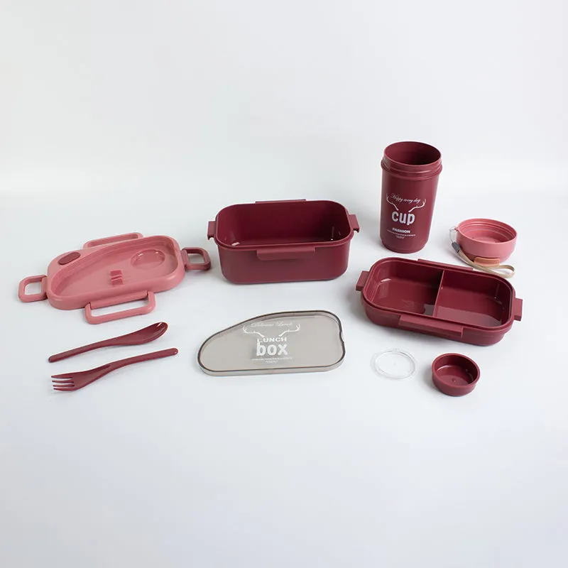 Kids Sports Lunch Box and Water Bottle Combo Set