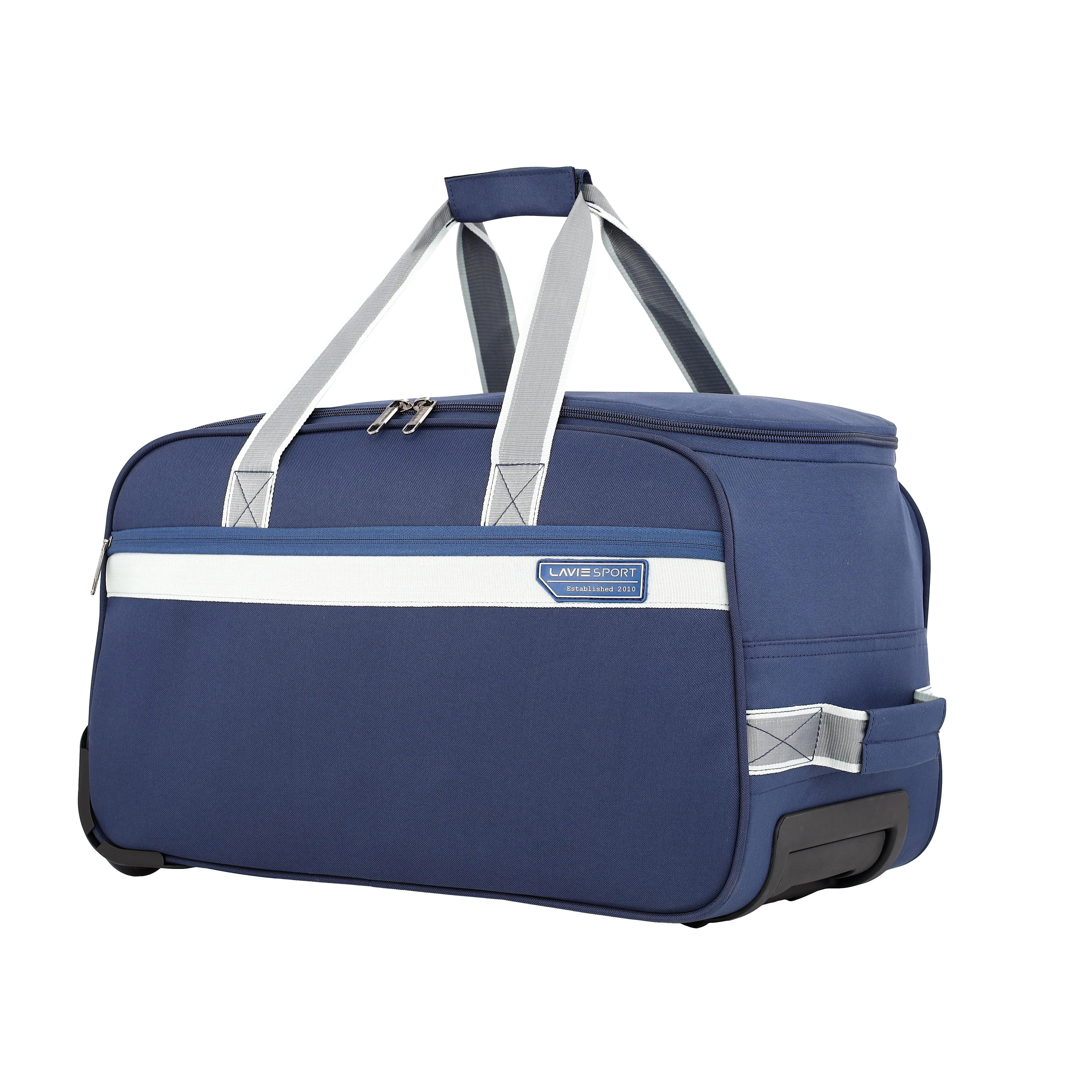 Lavie Sport size 53 cms Tropic Wheel Duffle Bag | Navy