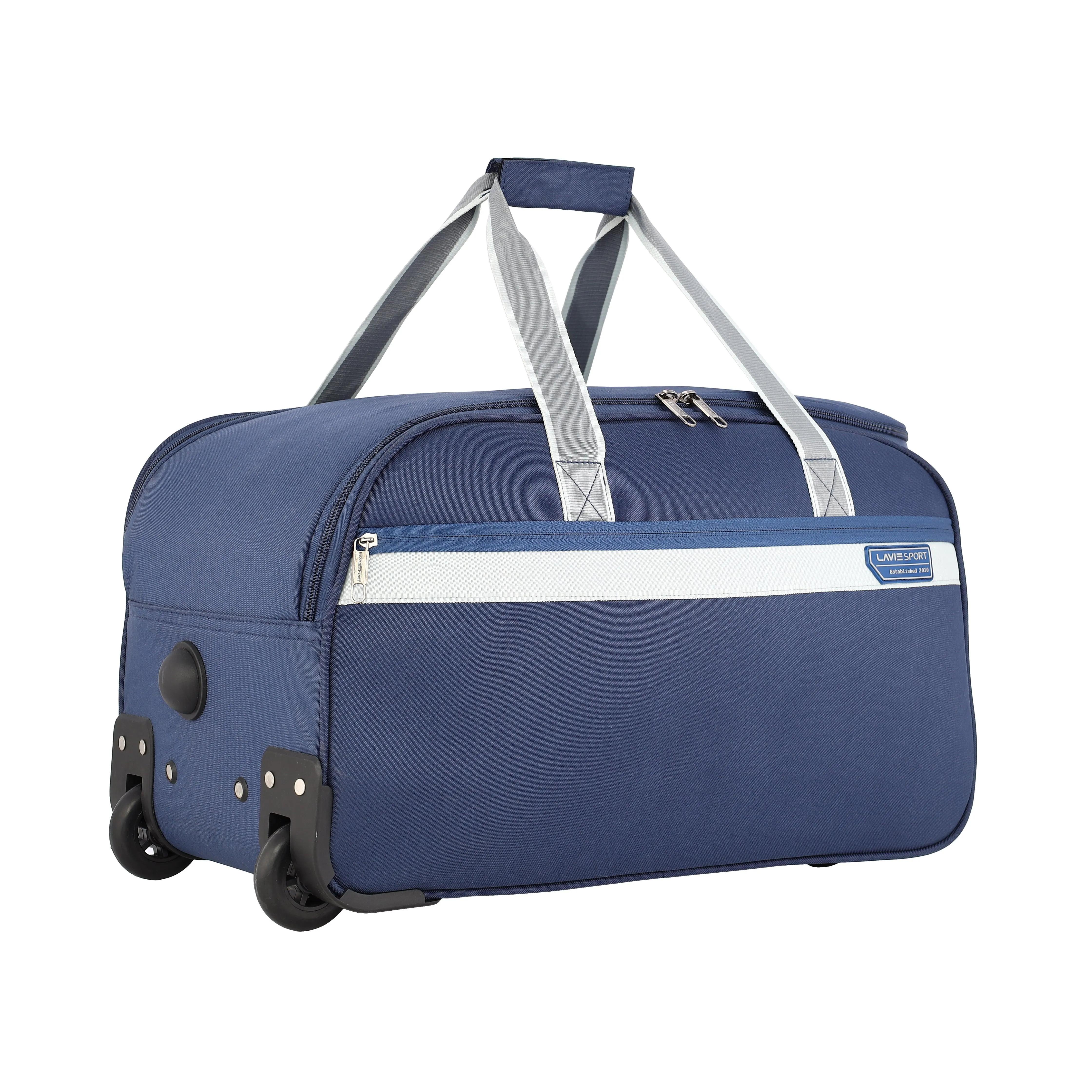 Lavie Sport size 53 cms Tropic Wheel Duffle Bag | Navy