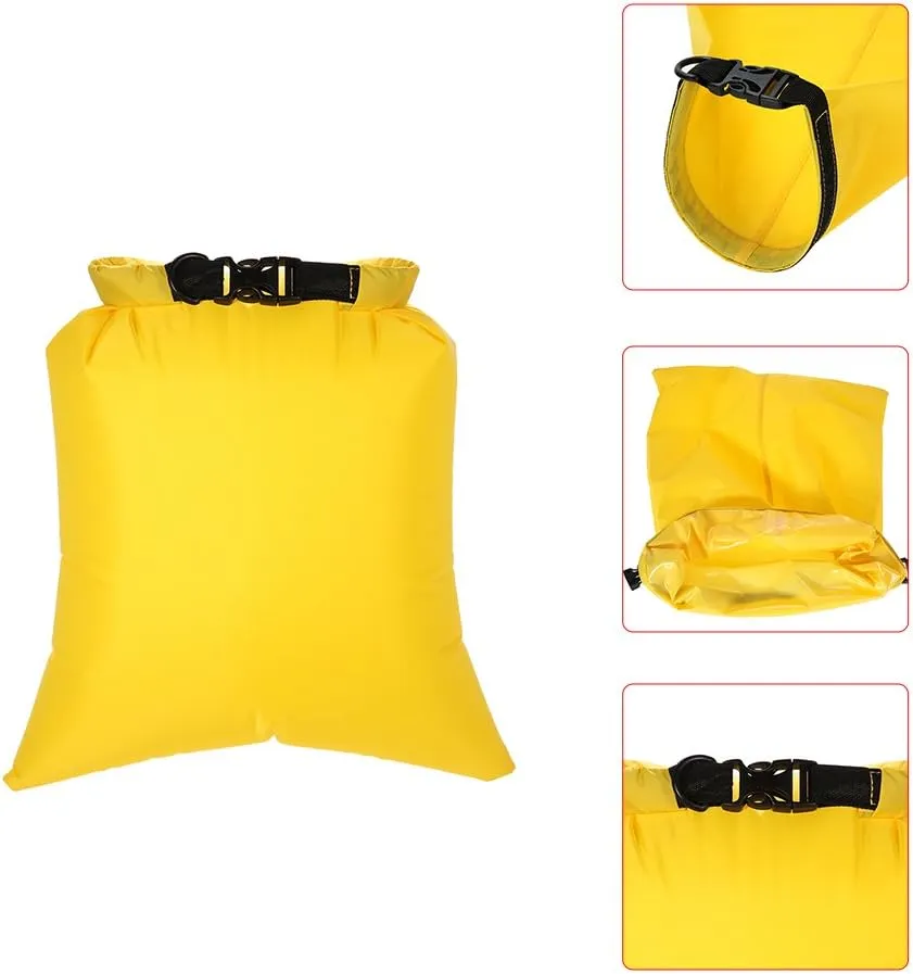 Lixada Waterproof Dry Bags, 3/5/6 Pack Ultimate Dry Sack - 3L 5L 8L Lightweight, Roll Top Outdoor Dry Sacks for Kayaking Camping Hiking Traveling Boating Water Sports