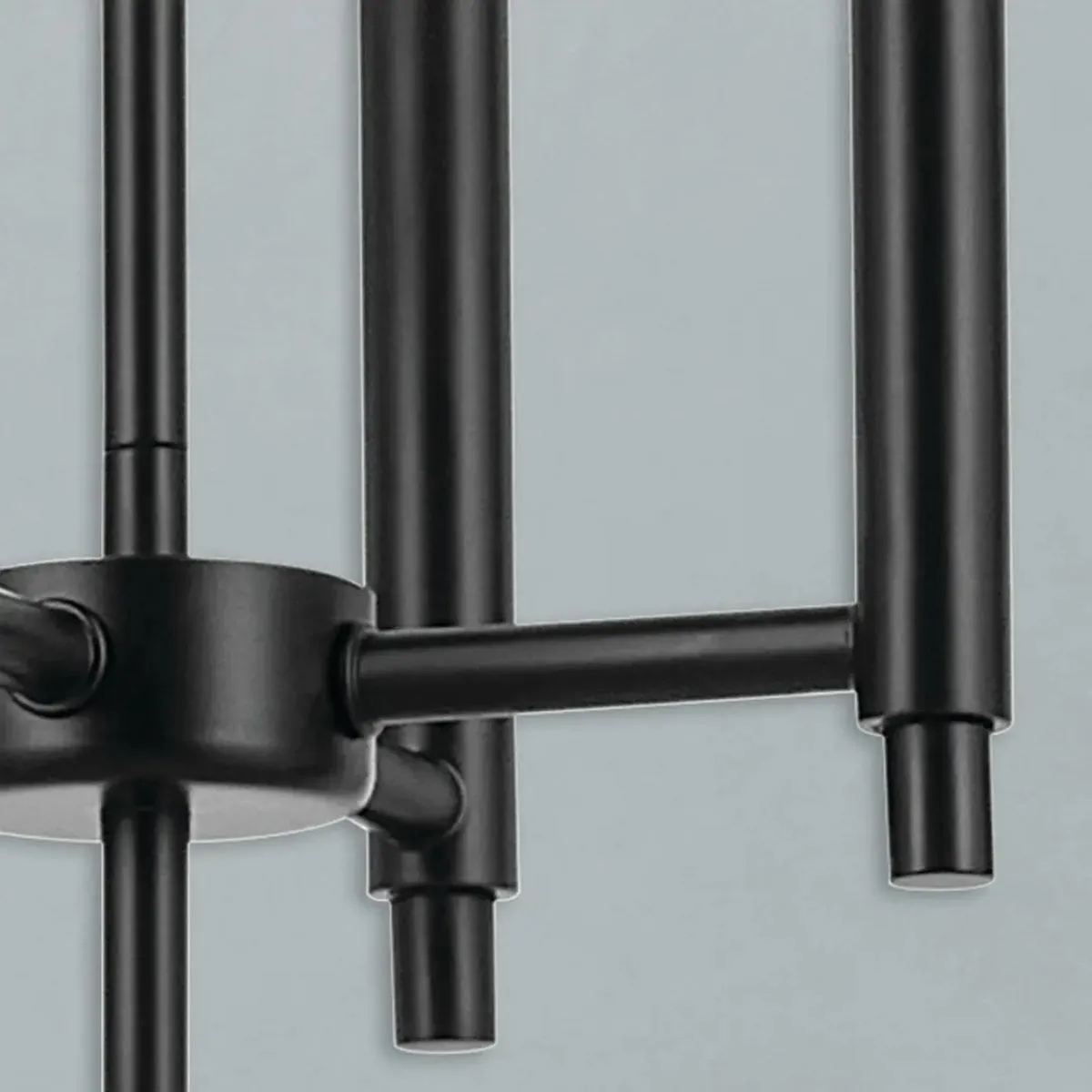 Madden 24" 8-Light Pendant Light, Black Finish