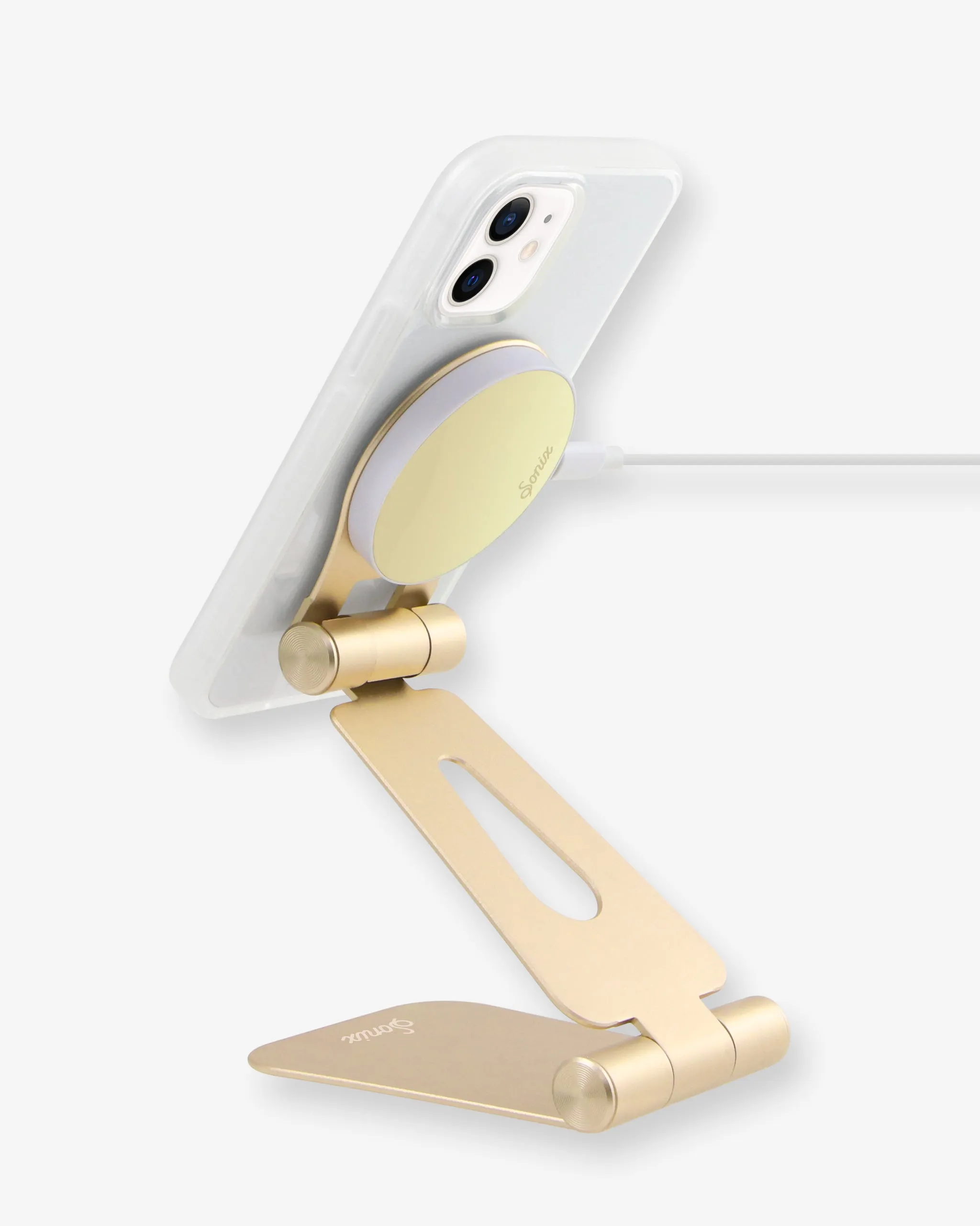 MAGLINK™ Pedestal Phone Stand - Gold