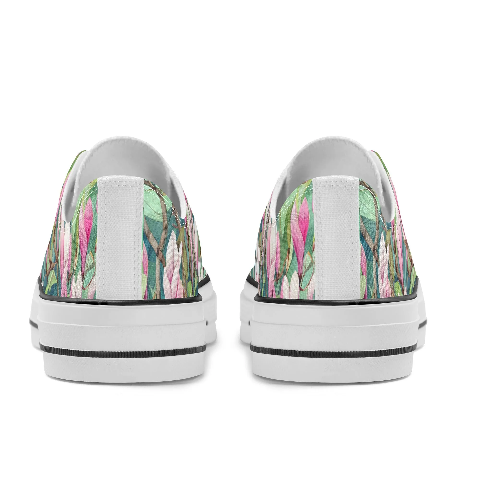 Magnolia Womens Low Top Shoes, Garden Classic Canvas Converse Sneakers.