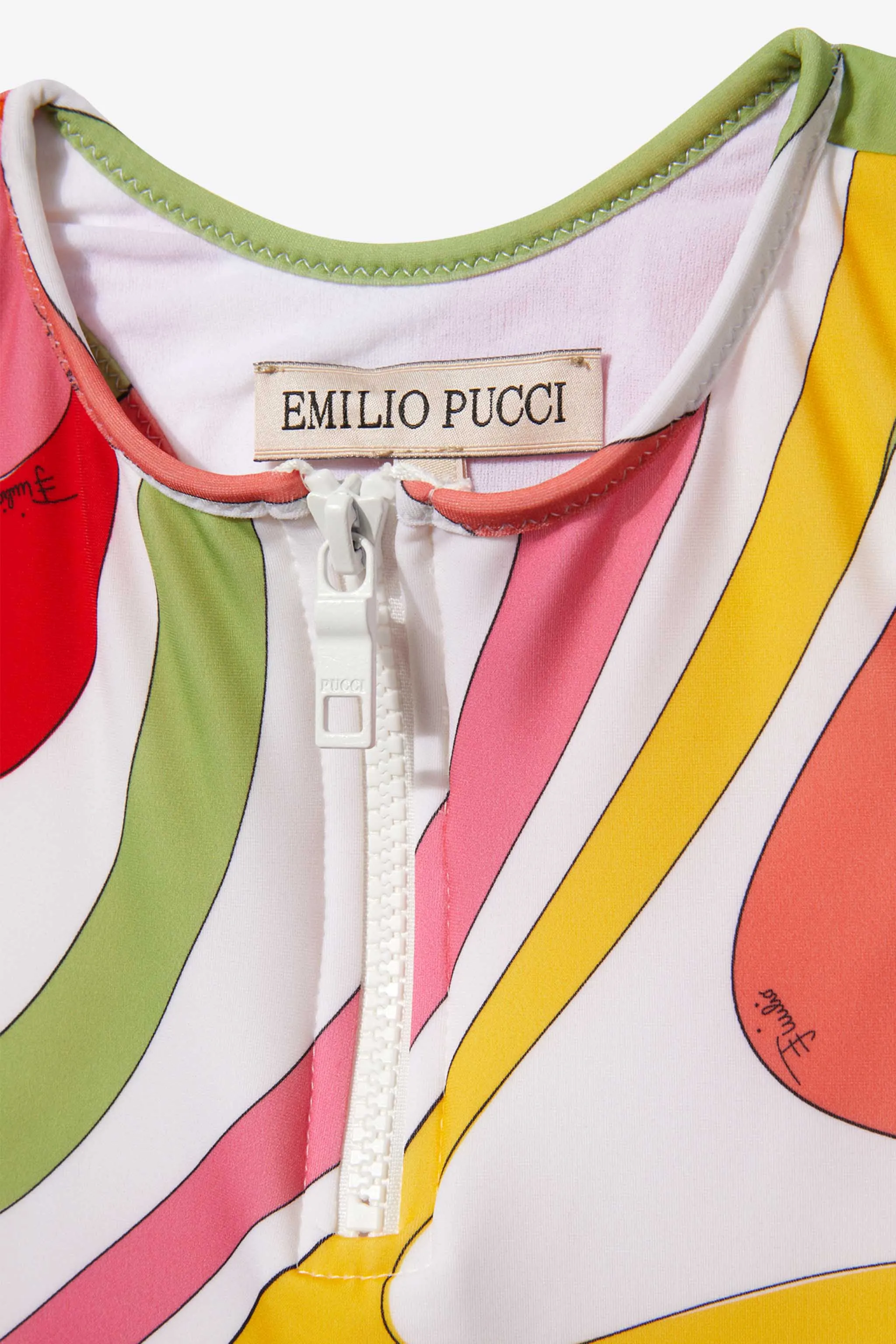 Marmo-Print Swimsuit