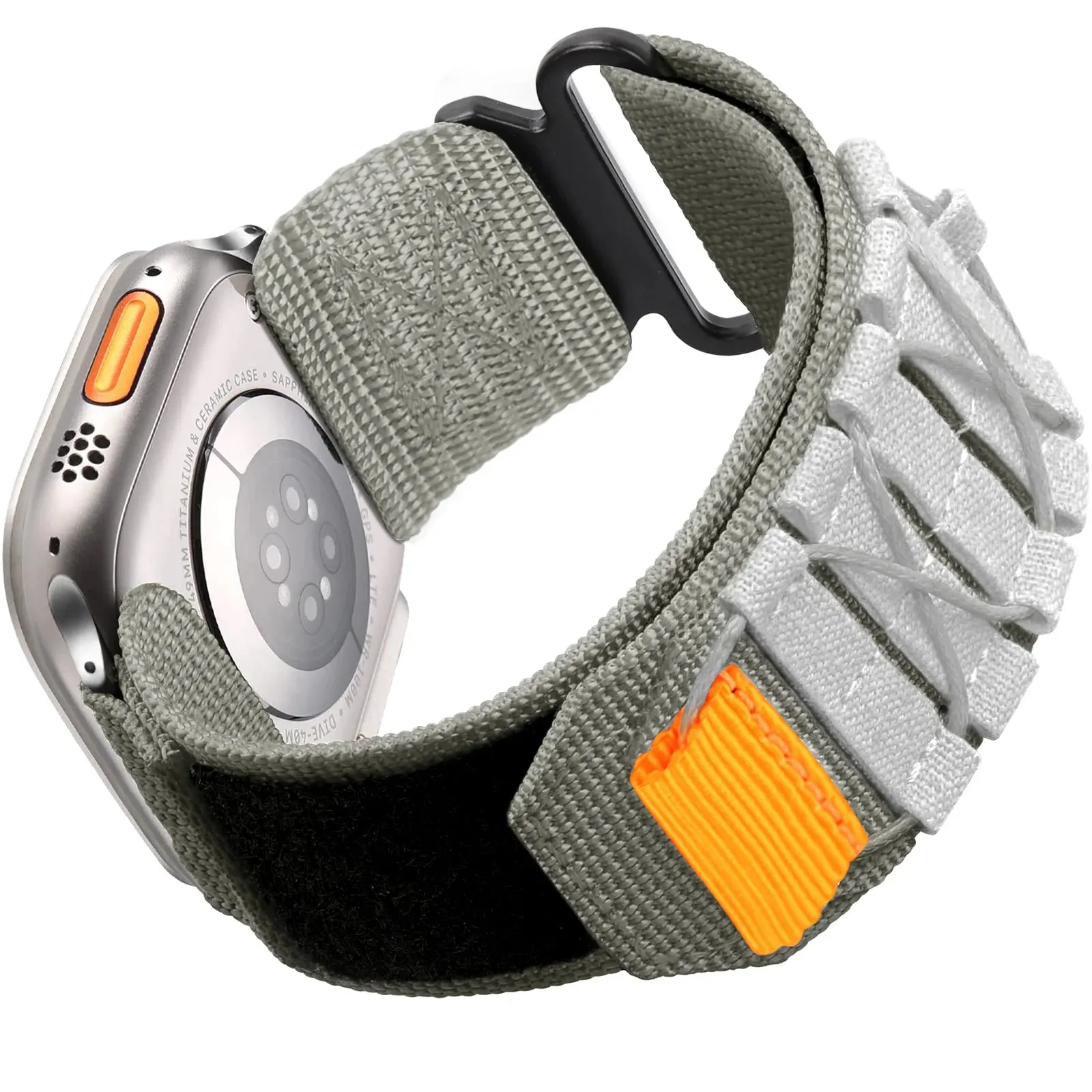 Military Tactical Rugged Nylon Velcro Strap for Apple Watch