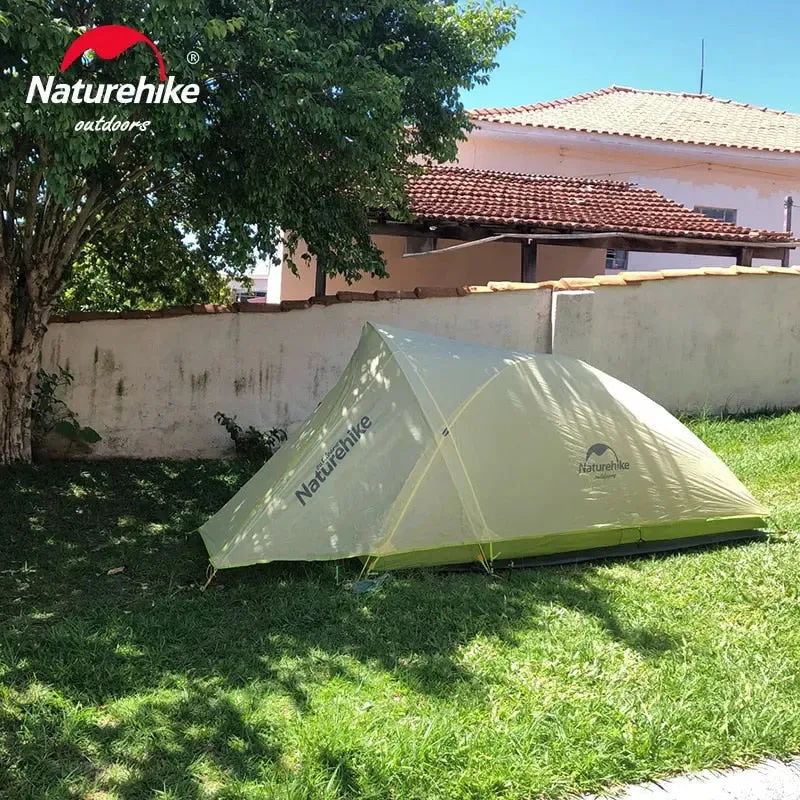Naturehike Cirrus Ultralight Tent: 2-Person Camping and Hiking Tent | Lightweight Backpacking Tent for Beach Adventures | Includes Footprint