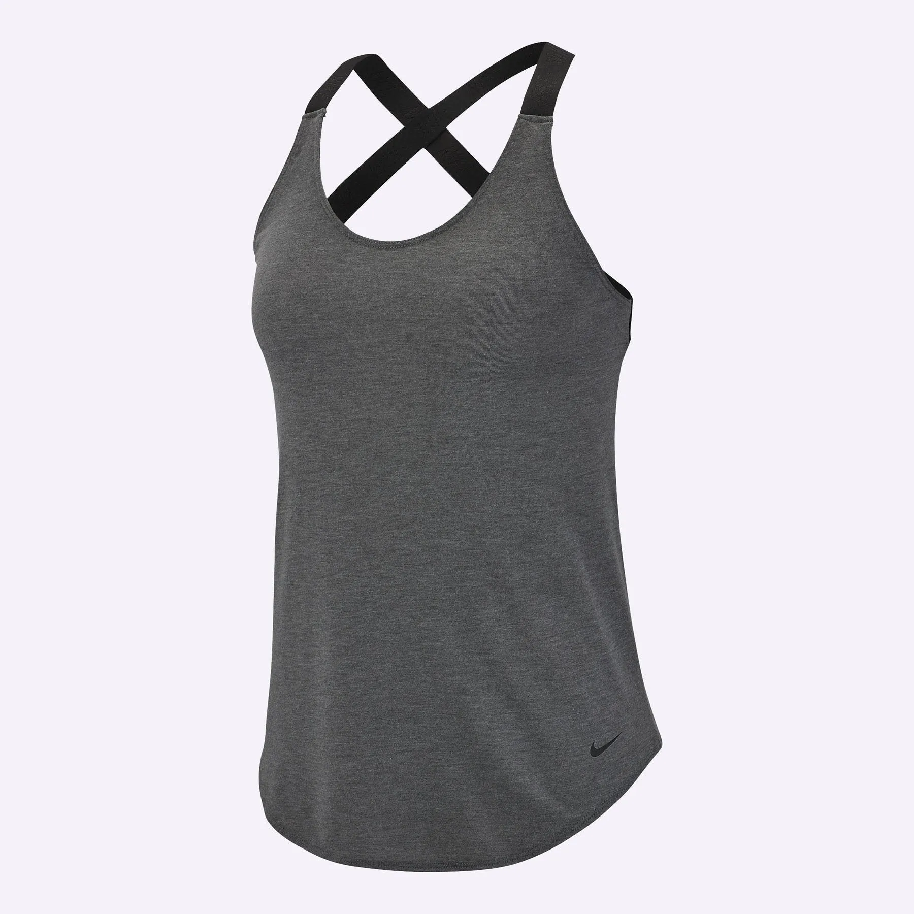 Nike - Dri-FIT Women's Training Tank - Dark Grey/Heather/Black/Black