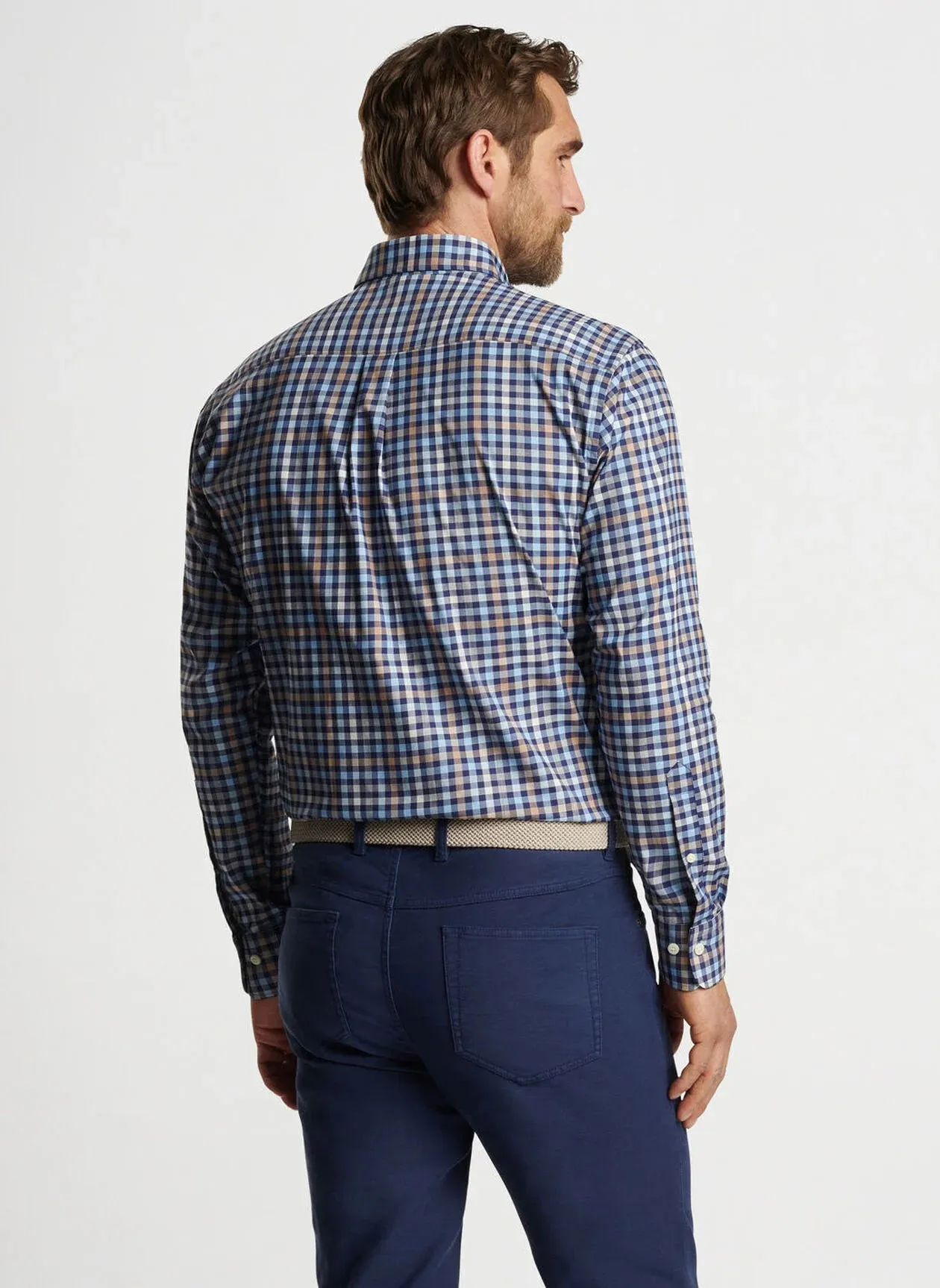 Peter Millar Chambly Crown Lite Cotton-Stretch Sport Shirt
