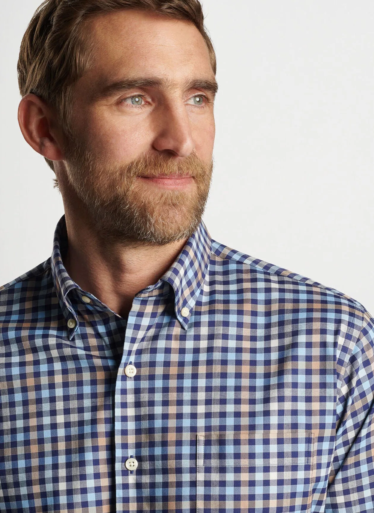Peter Millar Chambly Crown Lite Cotton-Stretch Sport Shirt
