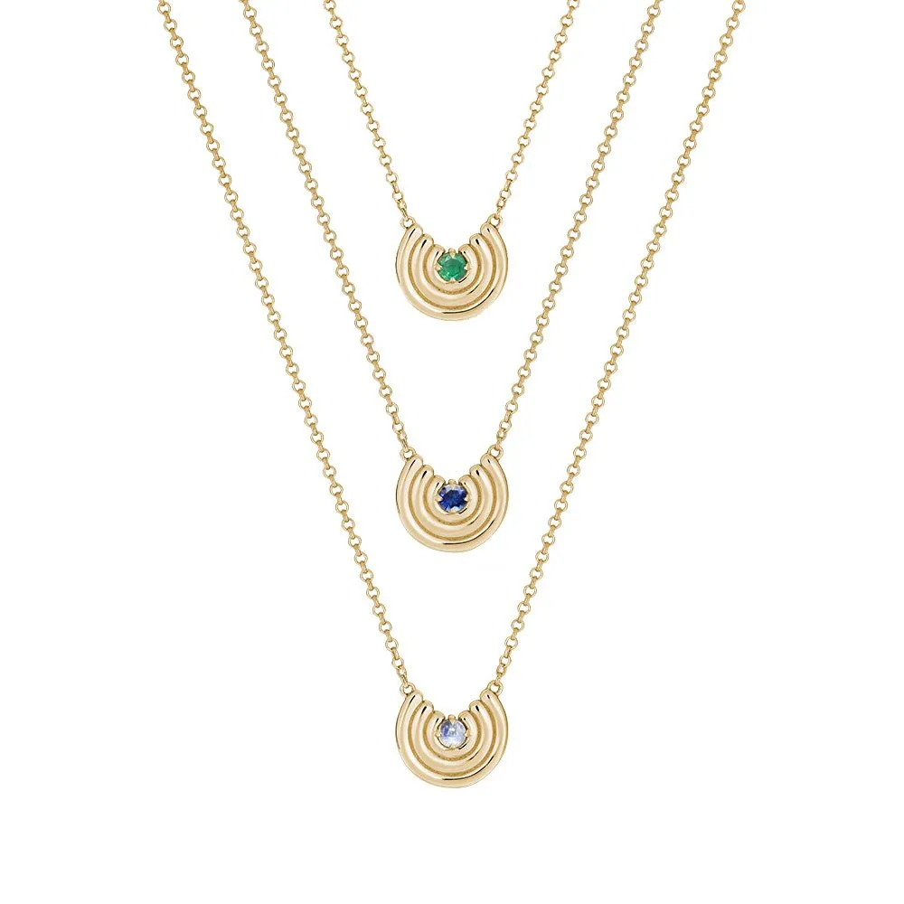 Petite Revival Necklace Birthstone