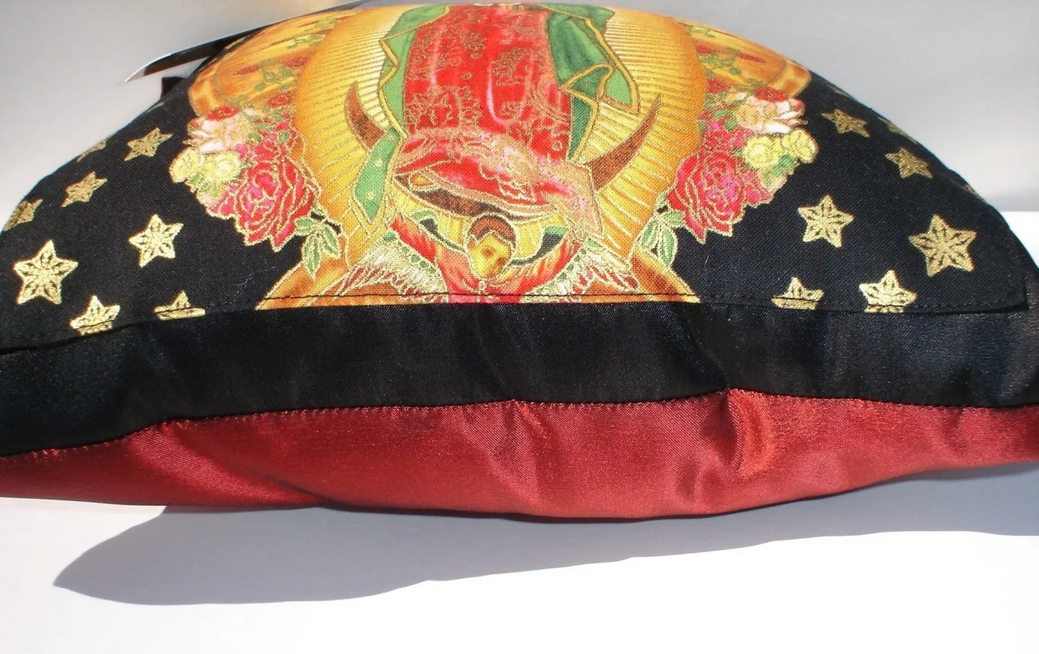 Pillow Mexican Virgin Mary Guadalupe Throw Pillow #P201