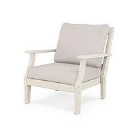 Polywood Outdoor Chinoiserie Deep Seating Club Chair