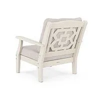 Polywood Outdoor Chinoiserie Deep Seating Club Chair