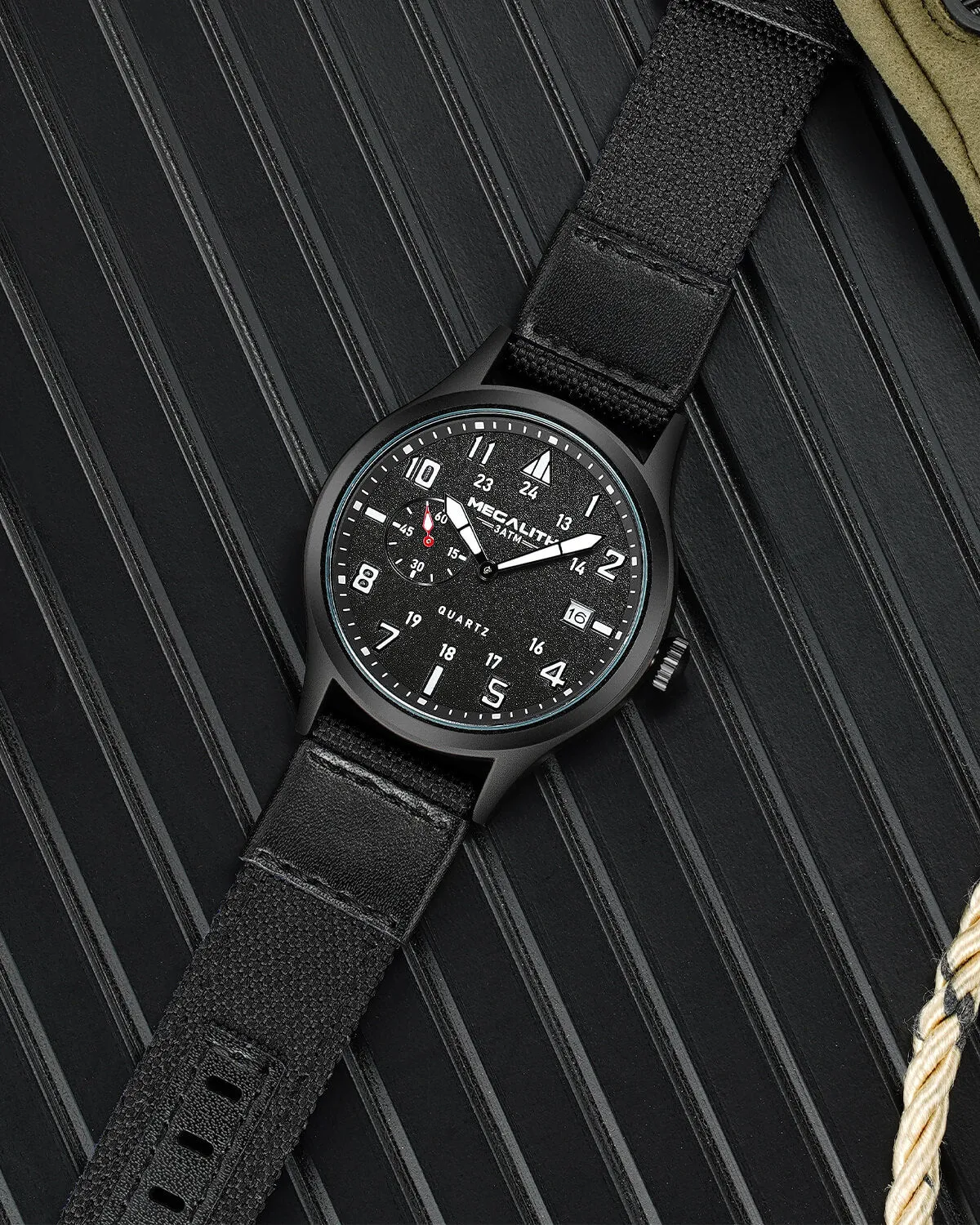 Quartz Watch | Nylon Band | Megalith 8282M