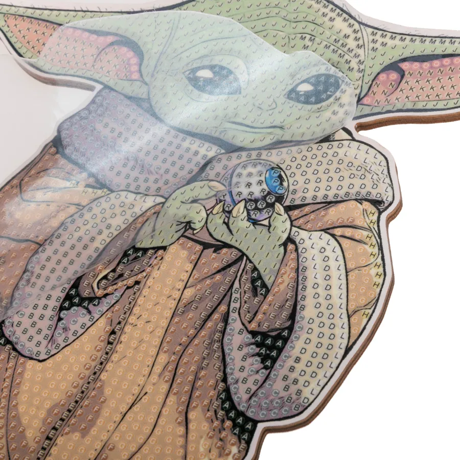 "Grogu" Crystal Art Buddies XL Star Wars