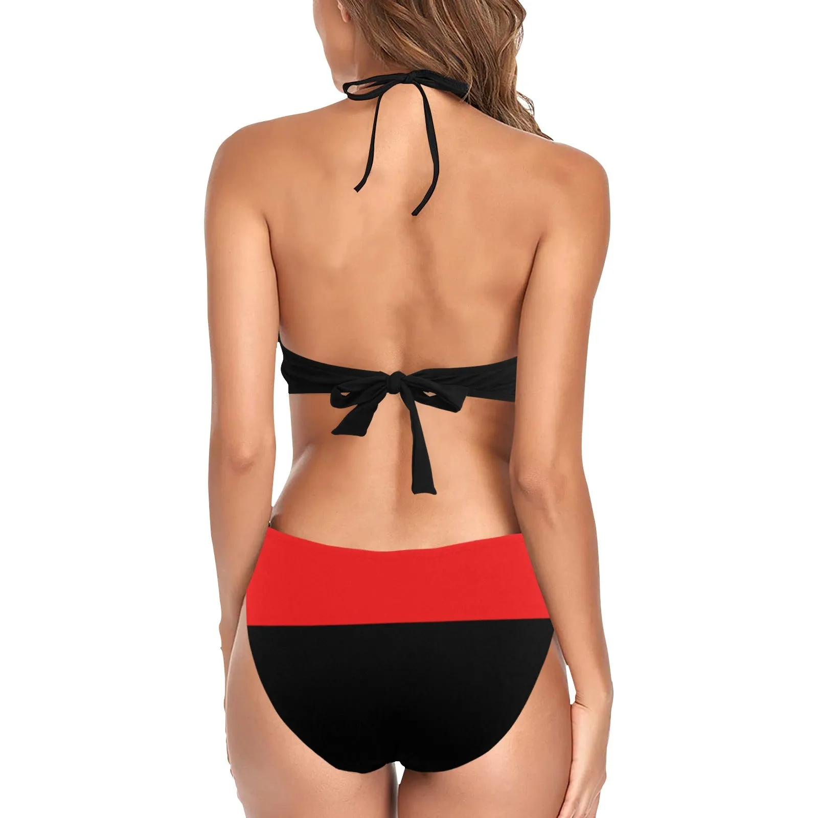 RBG Women's Fringe Swimsuit (Model S32)