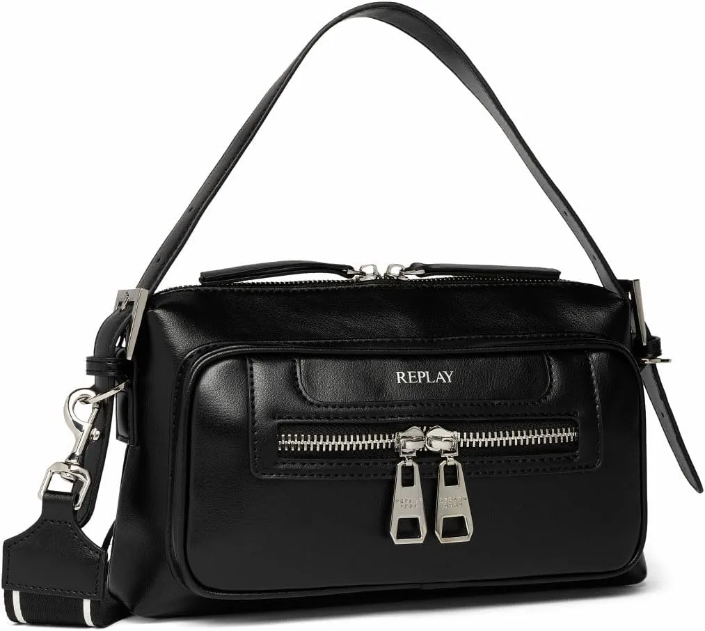 Replay Women's Shoulder Bag with Carry Strap