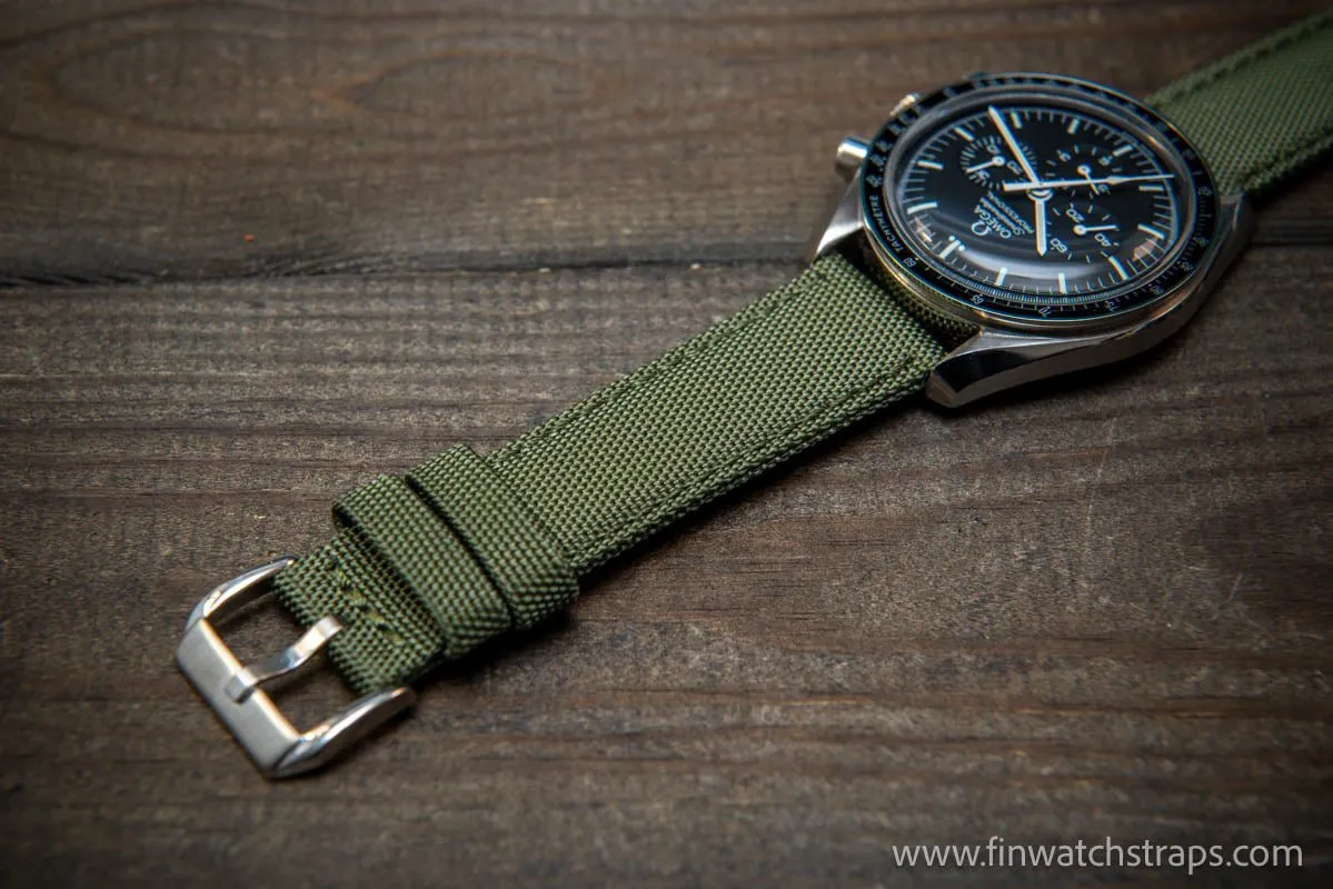 Sailcloth waterproof watch strap.