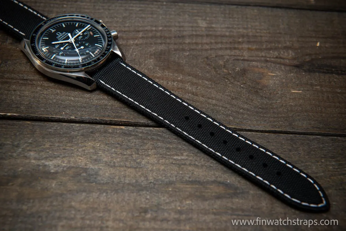 Sailcloth waterproof watch strap.