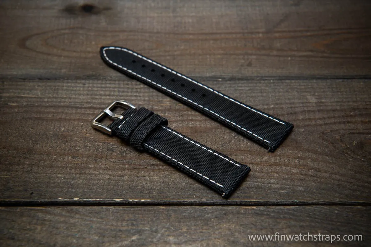 Sailcloth waterproof watch strap.