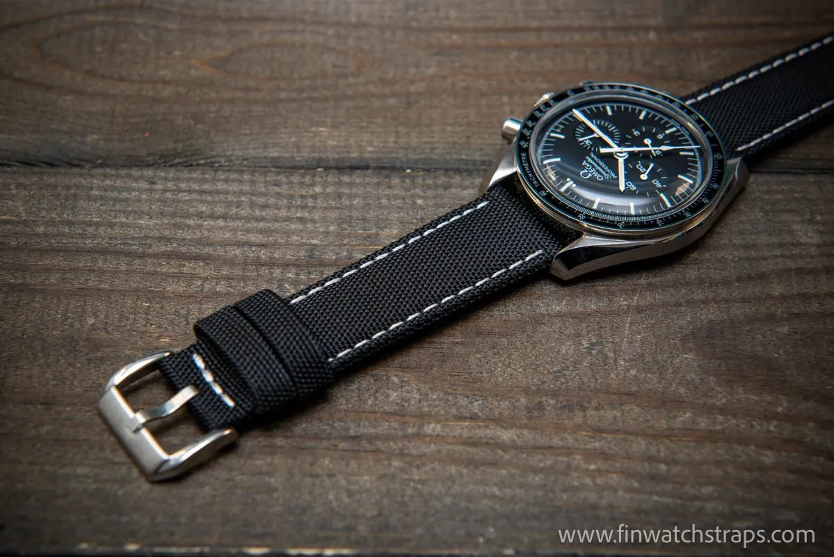 Sailcloth waterproof watch strap.