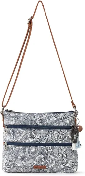 Sakroots Basic Crossbody Bag in Coated Canvas