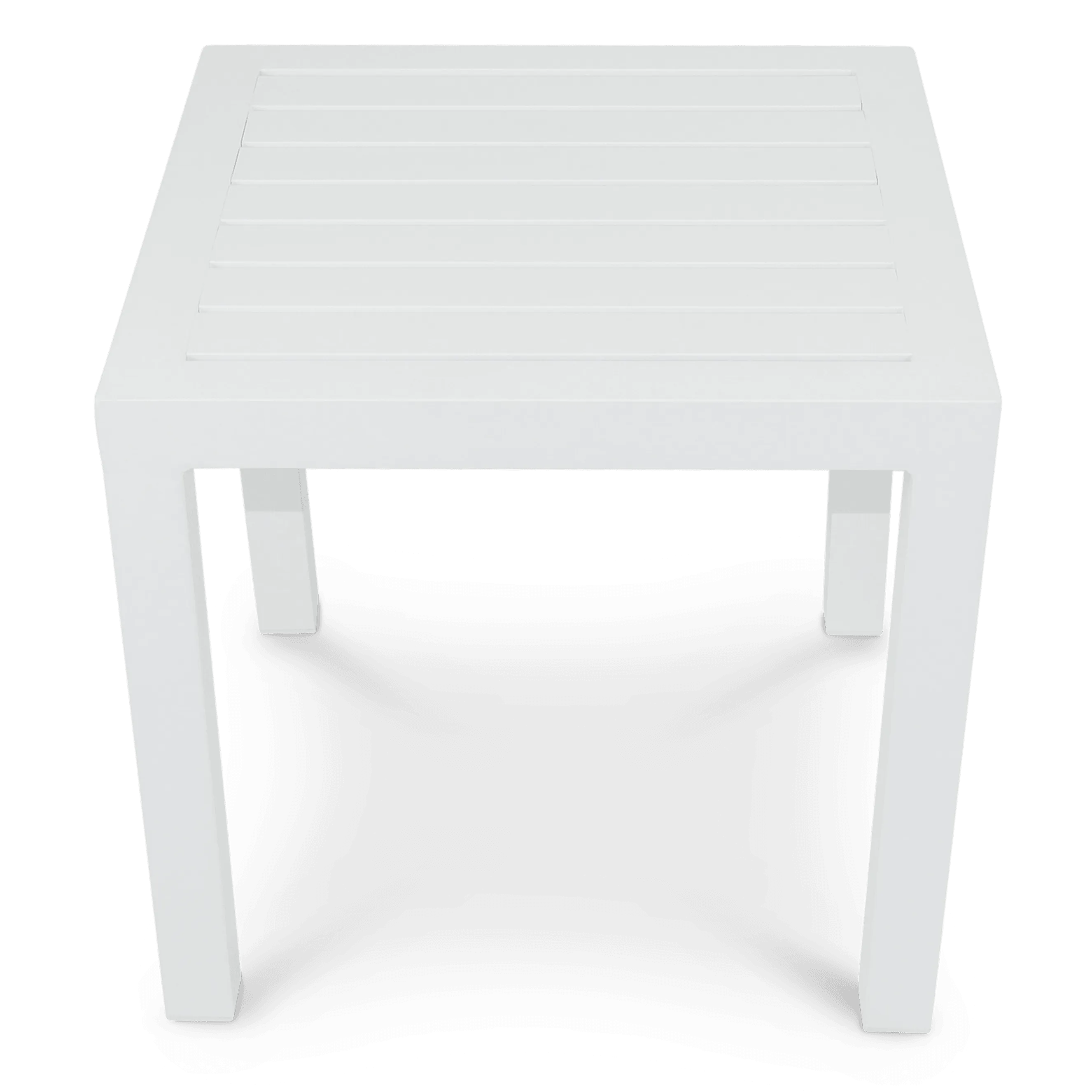 San Sebastian Side Table in Arctic White