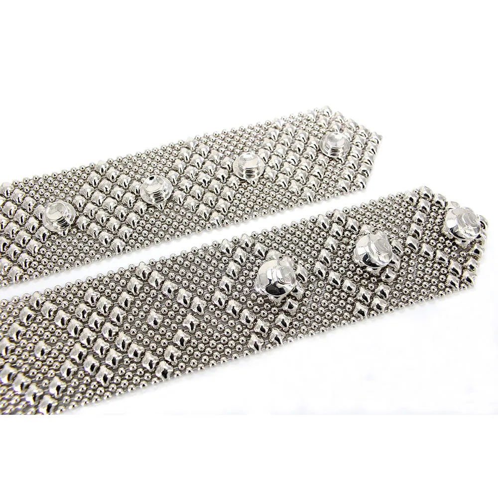 SG Liquid Metal BELT2-N Chrome Finish Belt by Sergio Gutierrez